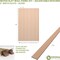 Ekena Millwork 94H x 1/4T Adjustable Wood Slat Wall Panel Kit w/ 3W Slats, Alder contains 15 Slats SWW60X94X0250AL - alternate 4